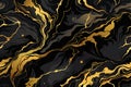 Golden black marble premium background. Vector illustration Royalty Free Stock Photo
