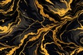 Golden black marble seamless premium background. Vector illustration Royalty Free Stock Photo