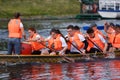 Golden Blades Regatta in St. Petersburg, Russia Royalty Free Stock Photo