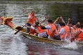 Golden Blades Regatta in St. Petersburg, Russia Royalty Free Stock Photo