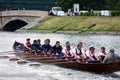 Golden Blades Regatta in St. Petersburg, Russia Royalty Free Stock Photo