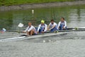 Golden Blades Regatta in St. Petersburg, Russia Royalty Free Stock Photo