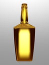 Golden bottle