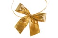Golden bow Royalty Free Stock Photo