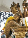 Golden Brahma sculpture in Thailand