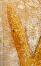 Golden Bread Crust Texture Background Royalty Free Stock Photo