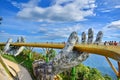 The Golden bridge on Bana Hills,Da Nang,Vietnam.