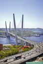 Golden bridge over Zolotoy Rog Bay.