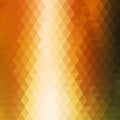 golden brown background of triangles. mosaic background. polygonal style. modern design. eps 10 Royalty Free Stock Photo