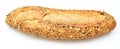 Golden Brown Loaf of French Baguette Bread Royalty Free Stock Photo