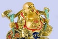 Golden budda Royalty Free Stock Photo