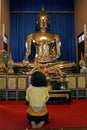 Golden Budda Royalty Free Stock Photo