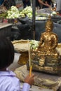 Golden Buddha Royalty Free Stock Photo