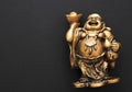 golden Buddha on a background Royalty Free Stock Photo