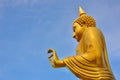 Golden Buddha Bless Royalty Free Stock Photo