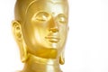 Golden Buddha Face Royalty Free Stock Photo