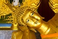 Golden Buddha face Royalty Free Stock Photo