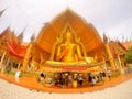 Golden Buddha , Grandness ,People worship