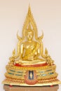 Golden buddha image Royalty Free Stock Photo