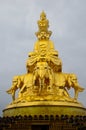 The Golden Buddha of Mount Emei