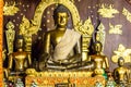 Golden buddha shrine in Thailand