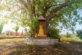 Golden Buddha sitting Royalty Free Stock Photo