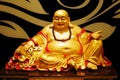 Golden buddha statue Royalty Free Stock Photo