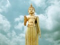 Golden Buddha statue Royalty Free Stock Photo