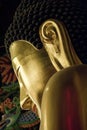 Golden buddha statue Royalty Free Stock Photo