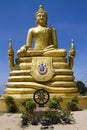 Golden Buddha Statue Royalty Free Stock Photo