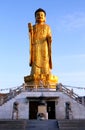 Golden Buddha statue Royalty Free Stock Photo