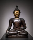 Golden Buddha statue ancient art