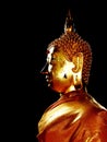 The Golden buddha Statue in ChiangMai,TH.
