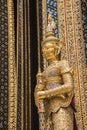 Golden buddha statue in the Grand Palace, Bangkok