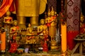 Golden Buddha statue.Luang Prabang.Laos. Royalty Free Stock Photo