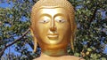 Golden Buddha statue on Pratumnak Hill, Pattaya, Thailand