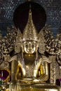 Golden Buddha statue, Sandamuni Paya, Mandalay, Myanmar
