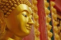 Golden Buddha statue Royalty Free Stock Photo