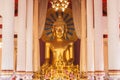 Golden Buddha Statue at Wat Chedi Luang