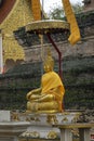 Buddha statue at Wat Chedi Luang, Chiang Mai, Thailand Royalty Free Stock Photo