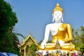 The Golden Buddha Statue at Wat Phra That Doi Kham