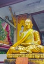 Golden Buddha statue Wat Phra Yai temple Koh Samui Thailand Royalty Free Stock Photo