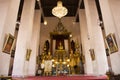 Golden buddha statue in Wat Prot Ket Chettha Ram temple