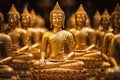 Golden Buddha Statues