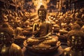 Golden Buddha Statues