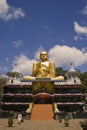 Golden Buddha Temple entrance, Dambulla, Sri Lanka Royalty Free Stock Photo