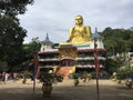 Golden Buddha Temple in Sri lanka, Dambulla Royalty Free Stock Photo