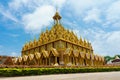 Golden Buddha in Thasung temple it is beautiful at Uthai Thani Royalty Free Stock Photo