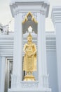 The Golden Buddha in wat Thasung , Thailand Royalty Free Stock Photo