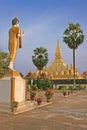 Golden Buddhist Monument